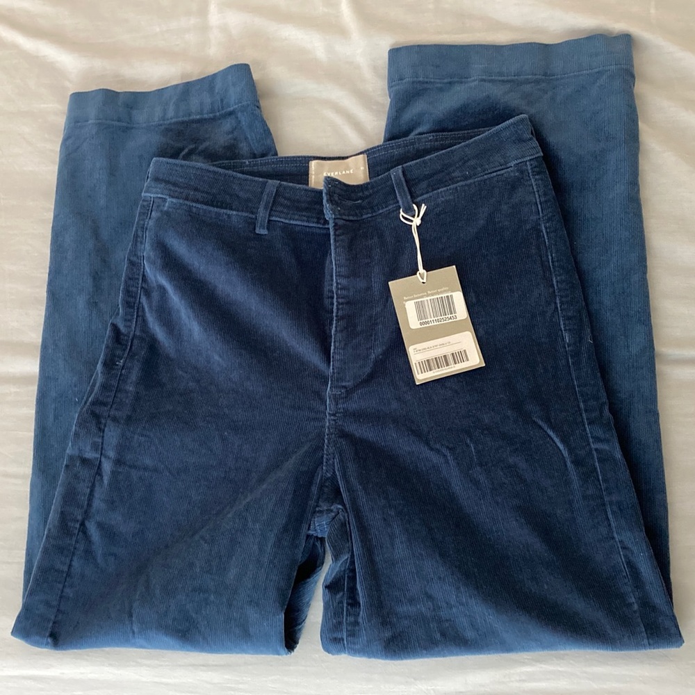 NWT! Blue Corduroy Wide-Leg Pants from Everlane